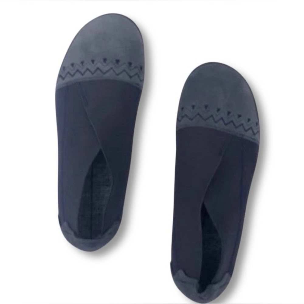 Sundance Blooms Blue Slip‎ On Loafers Womens Size 41 (10-10.5) Casual Minimalist